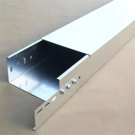 sheet metal cable tray|50mm galvanised cable tray.